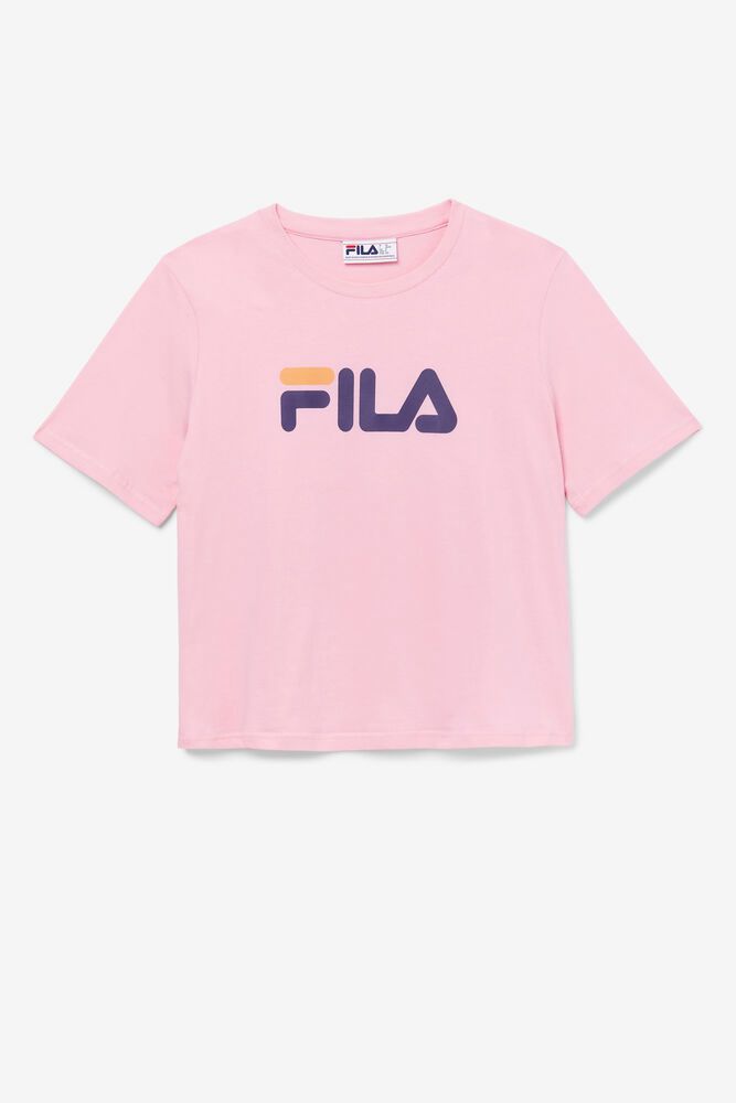 Fila T-Shirt Miss Eagle Womens Pink - India CVT-158693